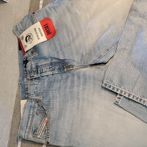 Diesel light wash button down Jeana, size 32